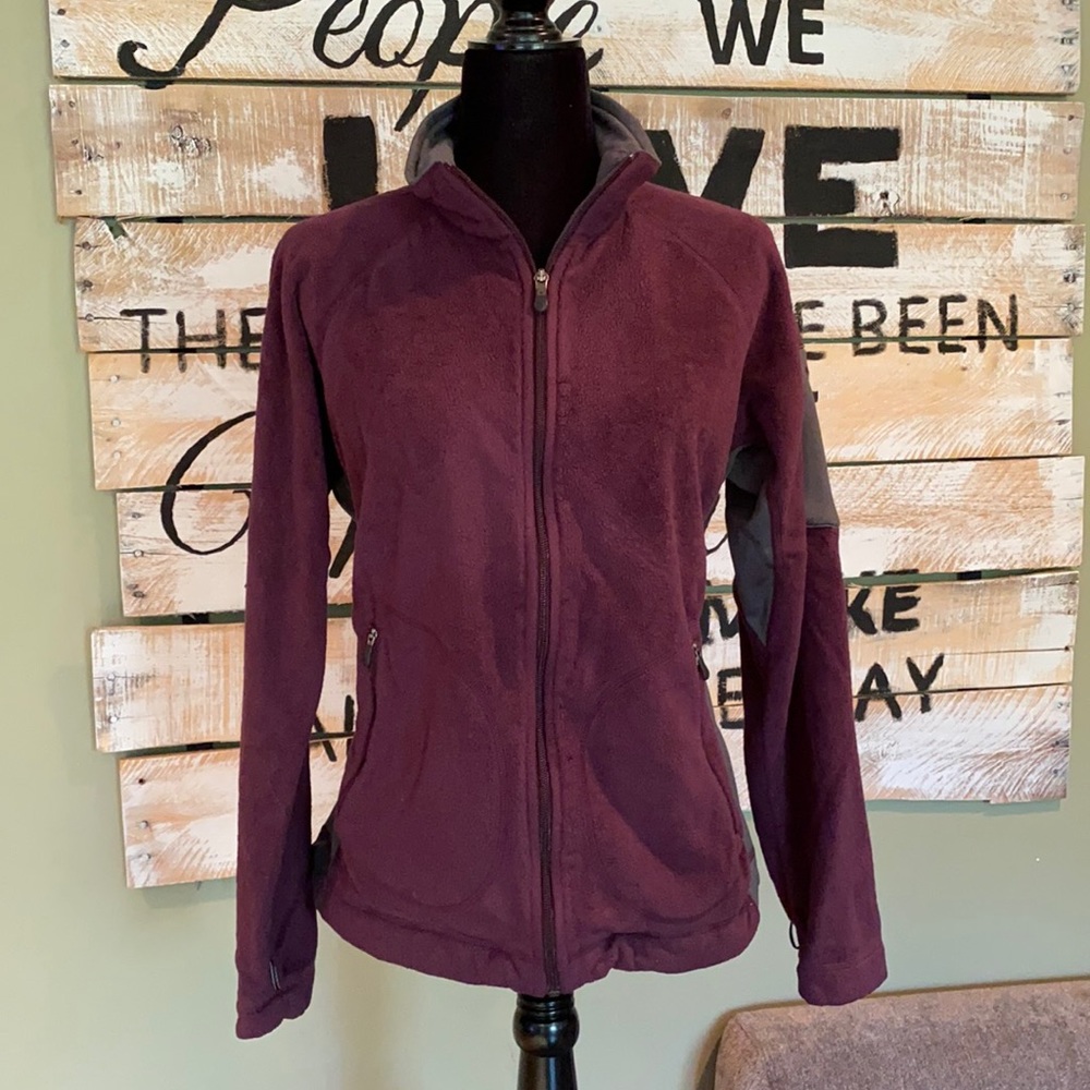 Columbia full zip fleece jacket
